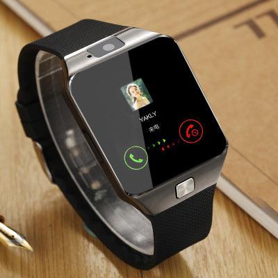 DZ09 Sports Smart Watch - Android Compatible Phone Watch with Card Slot
